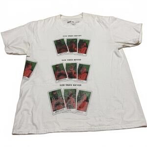 Los Tres Reyes Ghetto Gastro Patta Awake NY Graphic Tee White Large